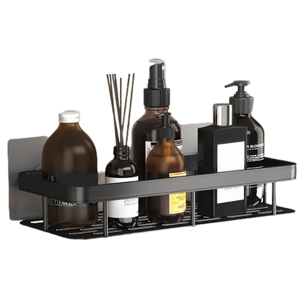 Väggmonterad hörn duschhylla förvaring hållare rack arrangör