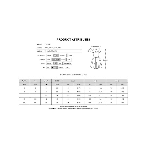 Naisten Pitsi Retro Rockabilly Midi-mekko Iltapuku
