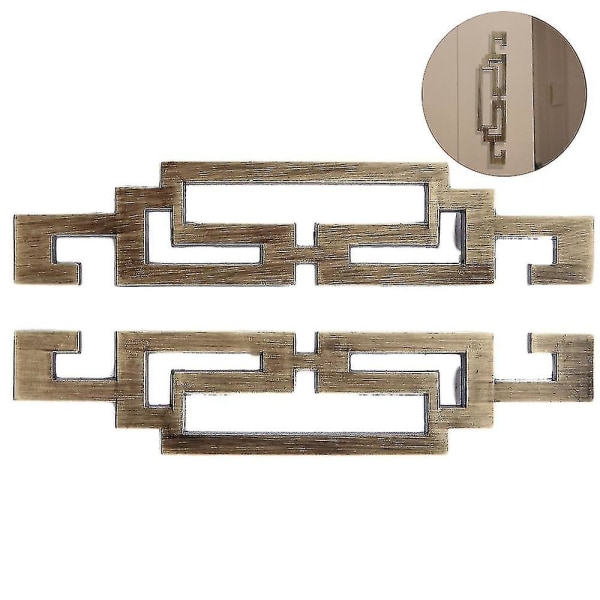 2 stk. Greb til Møbler, Zink Legering Skuffegreb Green bronze 96mm