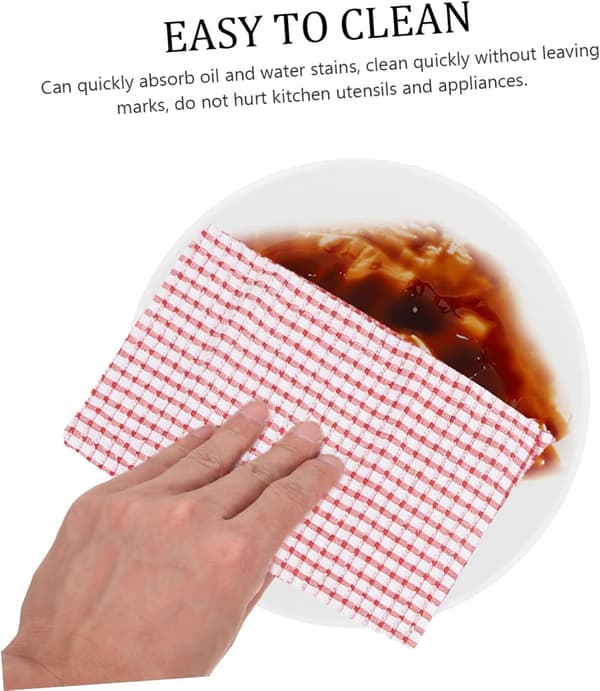 4-pack kökshanddukar multifunktionella absorberande rengöringsdukar