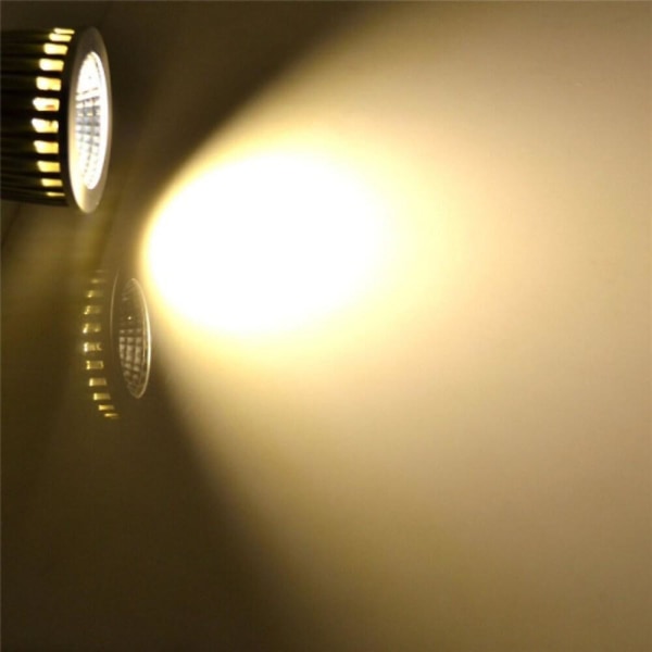 5 kpl 5W LED-spotit valaisin GU10 GU5.3 E26 E27 MR16 COB Valkoinen