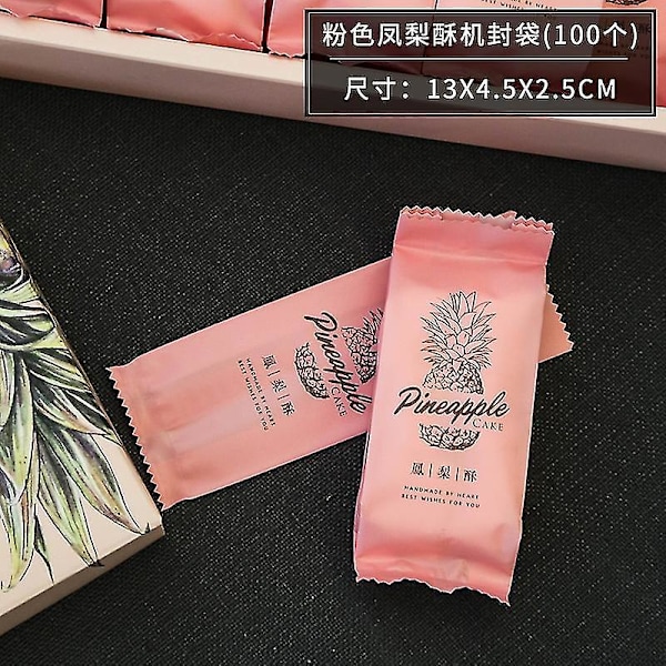 100 stk. Ananas Crisp Gaveæskepose Emballagepose
