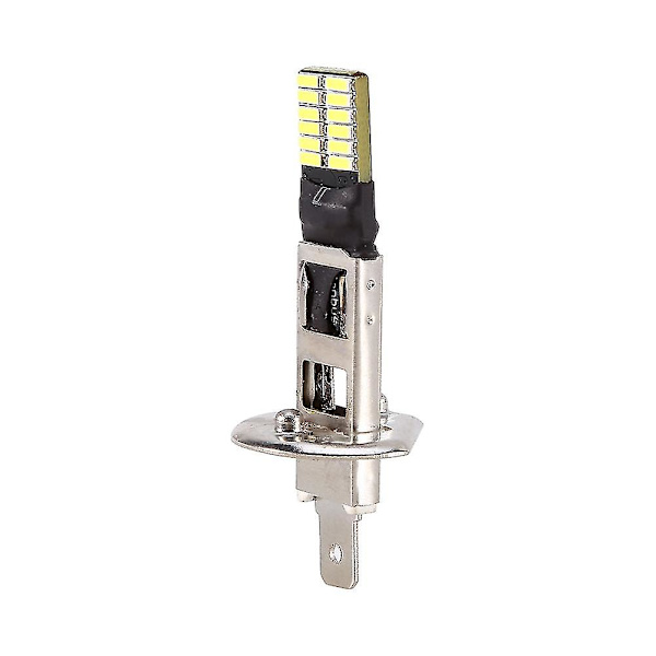 1 X 24-smd H1 6500k Hvid Led Tågeforlygte Udskiftnings Pære Tågeforlygte Kørsel Drl Xi