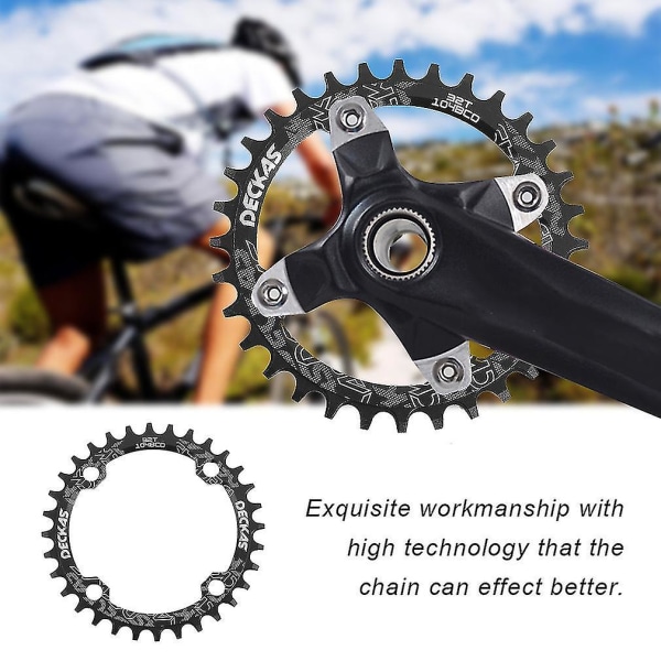 Deckas Kapea Laaja Pyörä Mtb Pyöreä Soikea Ketjurenka