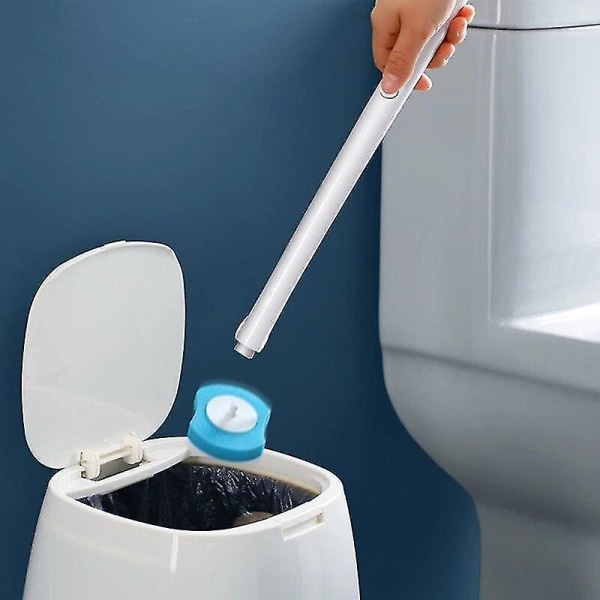 Kertakäyttöinen wc-harja kulman puhdistustyökalut kotitalouksille