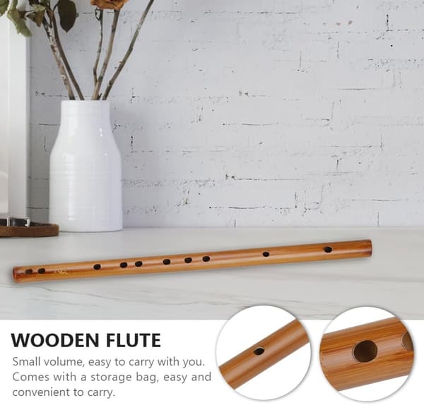 Tre Piccolo Tradisjonelt Musikkinstrument Lite Volum Speilpolert