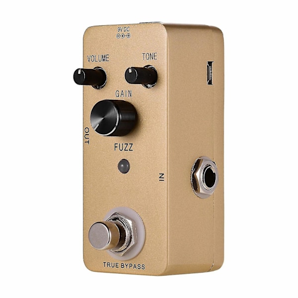 Guitar Fuzz /optagelse/faz/reverb, Effekt Praktisk Bærbar Pedal Zink Legering Skal Musikinstrument