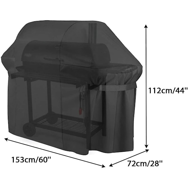 Vattentät Grillskydd, Skyddande Tält för BBQ Grill UV-skydd