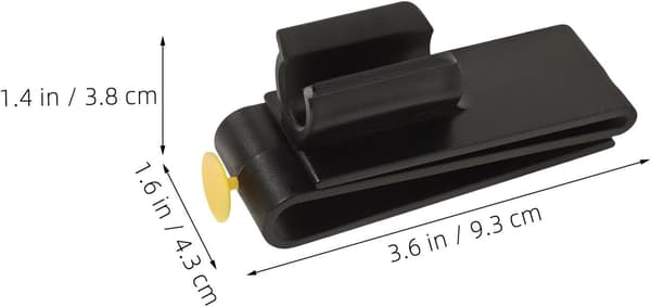 6 stk. Golf Putter Clip Holder Sæt til Golfbag Praktisk Opbevaringstilbehør