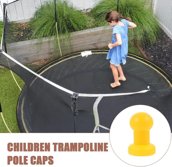 10 st. trampolinstolpskydd, ersättningsskydd, trampolinstolpshattar, skyddslock