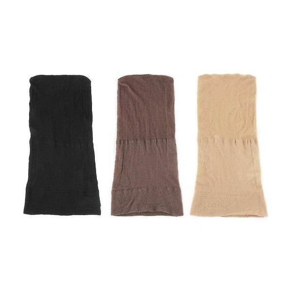 2 stk Unisex Strømpehette Parykk Liner Cap Snood Nylon Stretch Mesh