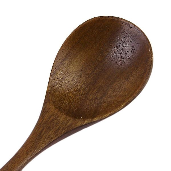 17cm Handgjord Träskedda Matlagningsredskap