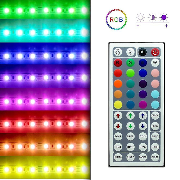 Høy kvalitet Ir 44-tasters RGB-kontroller Dobbel fireveisuttak