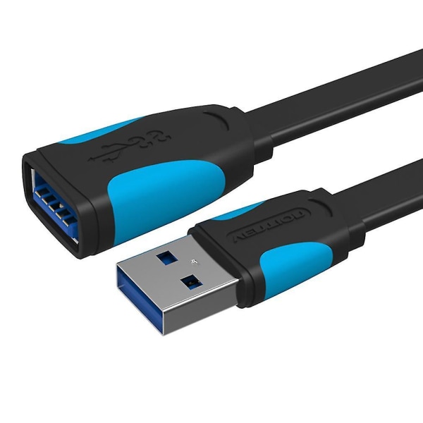 Höghastighets USB 3.0 M/F förlängningsdatasynkroniseringssladd