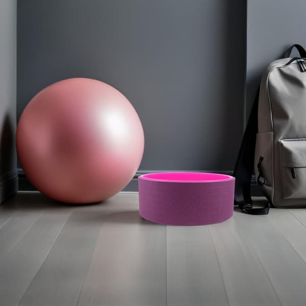 Yogahjul Ryggroller 32cm Halkfri Stretching Muskelroller