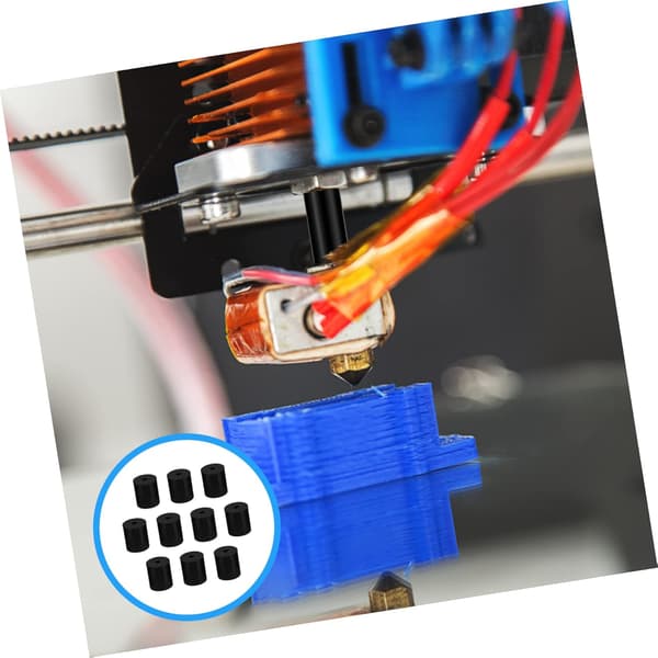 20 stk. silikonstabilisator for varmebed til skriverens varmebedfester