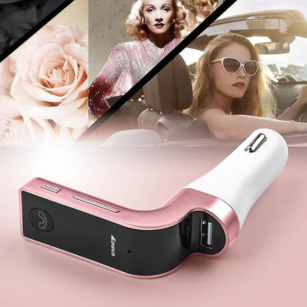 Trådlös Bluetooth FM-sändare Bilset MP3-spelare USB