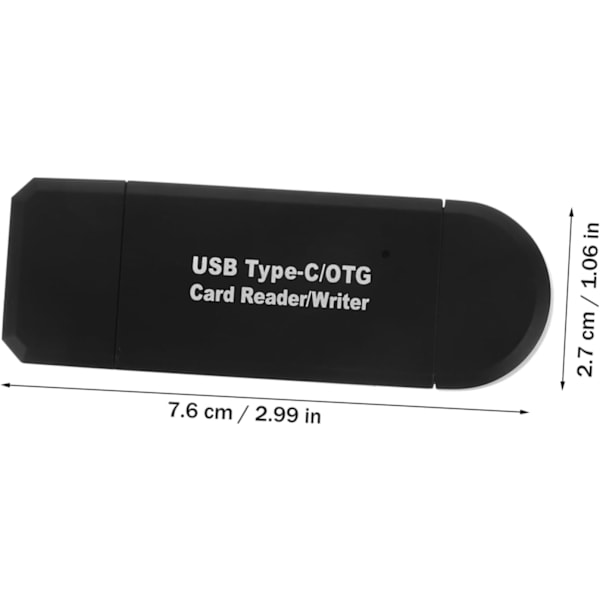 Kortläsare Multi USB Typ C Kortadapter Hög Prestanda Lätt att Använda