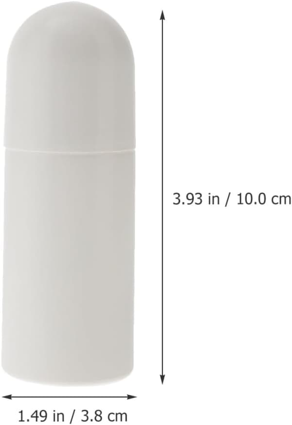 Tomma rullflaskor Parfymflaska 15 st 50 ml påfyllningsbar roll-on-behållare