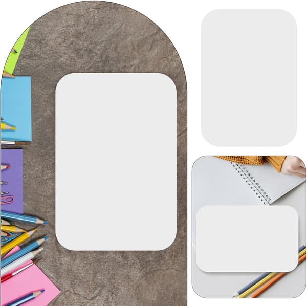 3 stk. dobbeltsidige små tavler A5 A4 B5 Whiteboards