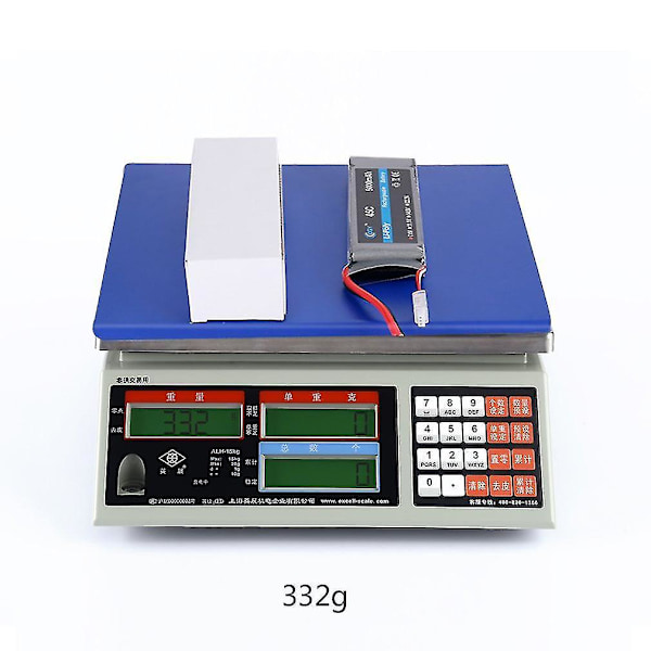 7.4V 5000mAh 45C XT60-kontakt Li-poly batteri för RC-drönare