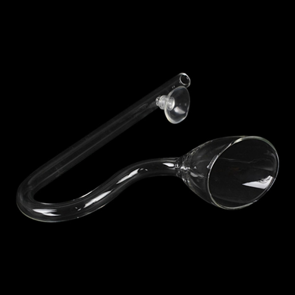 16 mm Akvarium Glas Inlopp Utlöp Lily Pipe Rör Fisktank