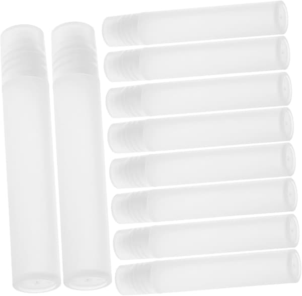 10 st tomma roll-on-flaskor Parfym roll-on-flaskor för eteriska oljor Reseförpackningar Olja