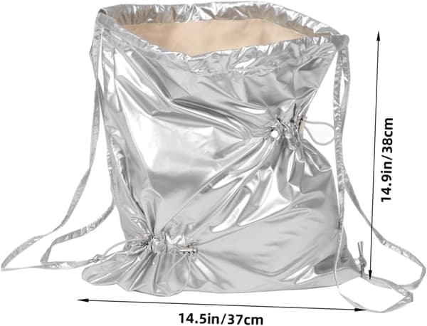 Draw Back til kvinder Stilfuld nylon gymnastiktaske med komfortable stropper Alsidig
