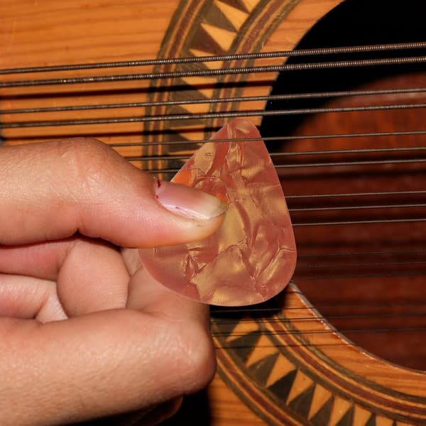 Instrumentrem Justerbar Gitarr Axelrem Slitstark Nylon och Hästhud Material Säkert Grepp