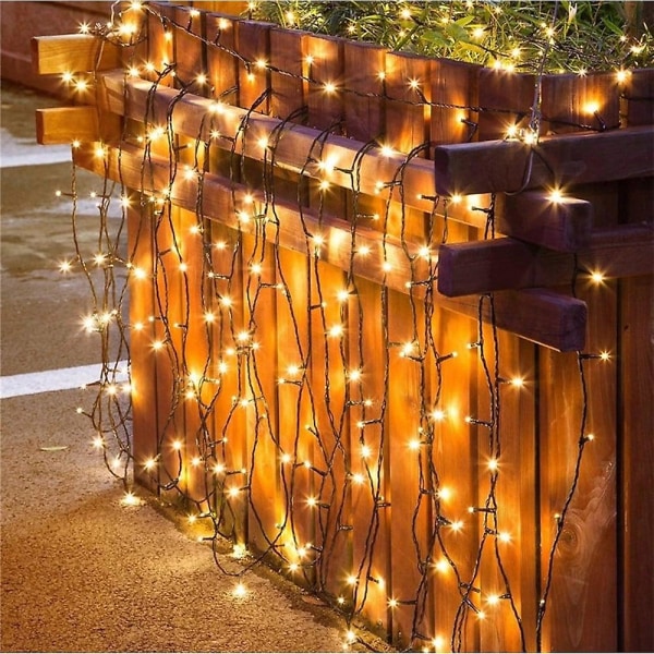 20 m Led Twinkle Star String -valot ulkokäyttöön