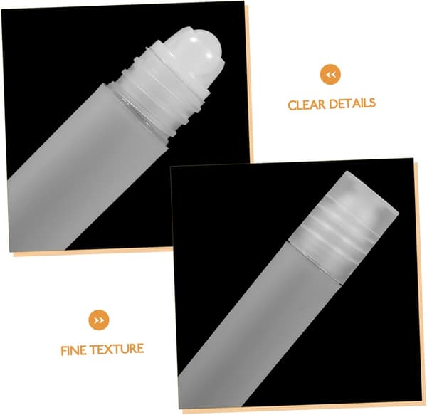 10 st tomma roll-on-flaskor Parfym roll-on-flaskor för eteriska oljor Reseförpackningar Olja