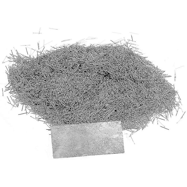 Poleringsnålar i rostfritt stål 0,2 mm/ 0,3 mm/ 0,4 mm/ 0,5 mm x 5 mm Magnetisk Tumbler