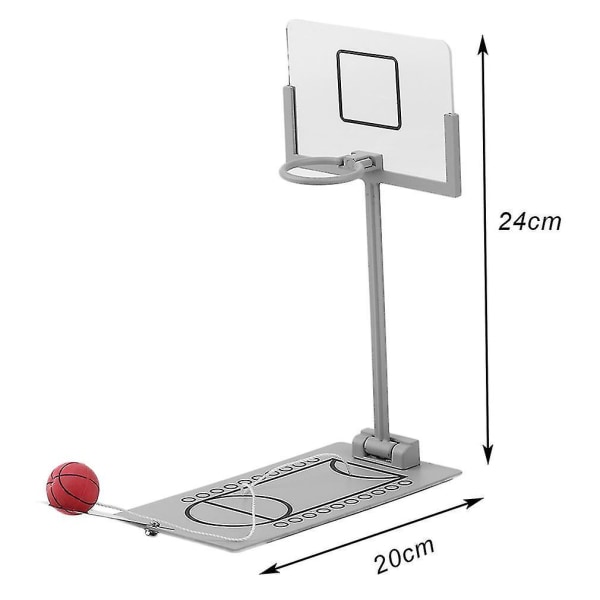 Creative Mini Finger Basketball Game Metal Barn Barn Basketball Game Toy