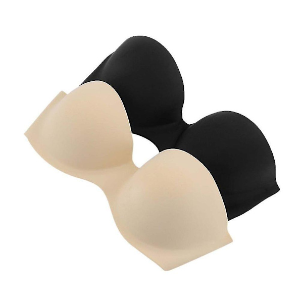 Usynlig Sexy Push Up BH til Kvinder med Lukning Fortil - Sømløs