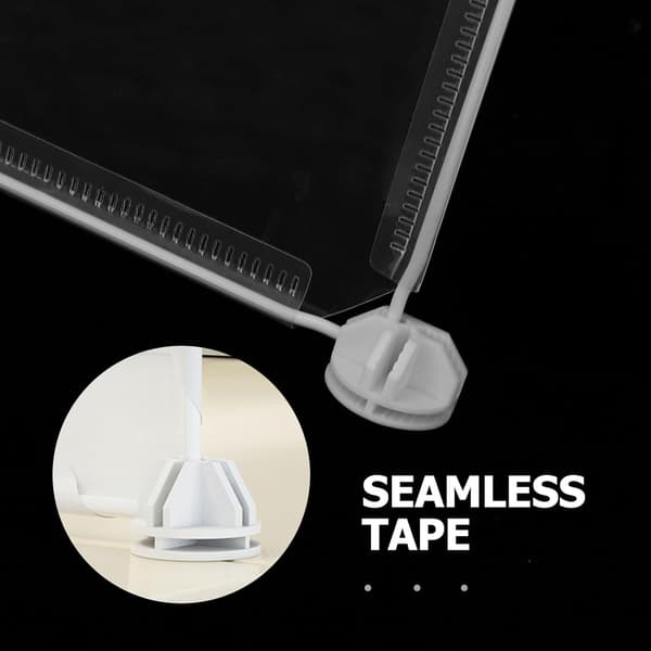 Plastisk Nyseskærm til Elevborde 30x45cm 1 Skillepanel og 2 Klips