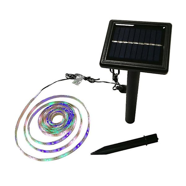 180 LED Ljusremsa Solcellsdriven IP65 Romantisk Fe-Ljus