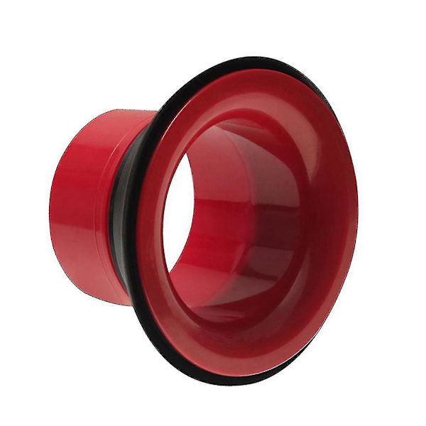 Bass Drum Enhancer Abs Gummi Bass Drum Kick Enhancer Med Svart Port Hull Beskytter, Mic Hull Tromme