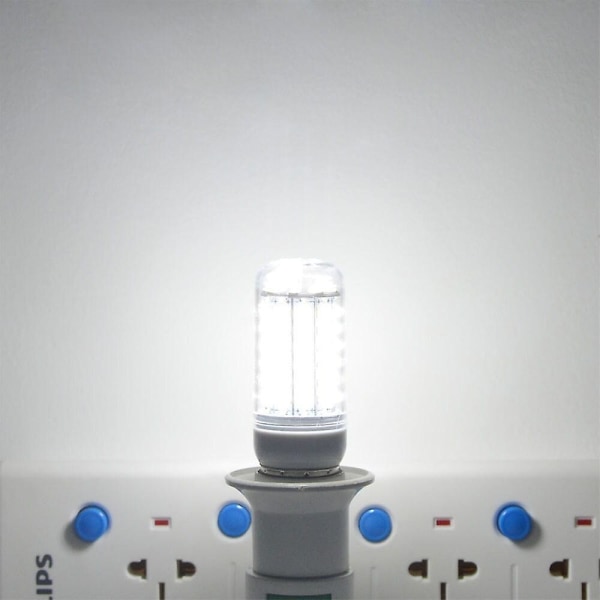 6 stk. 7W LED Majslys E14 E26 E27 72 LED'er SMD 5730