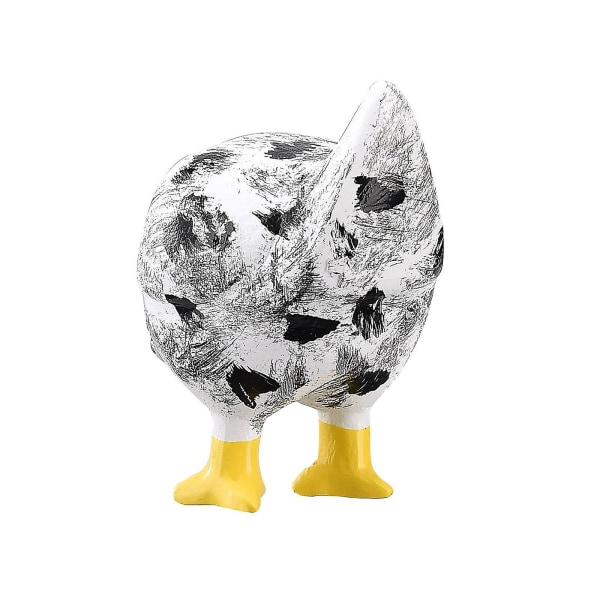 Funny Chicken Butt Magnet -jääkaappi Chicken Butt Gift Chicken Butt Gift Decor White