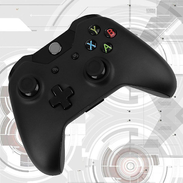 Svart 2.4GHz Trådløs Spillkontroll for Xbox One PC
