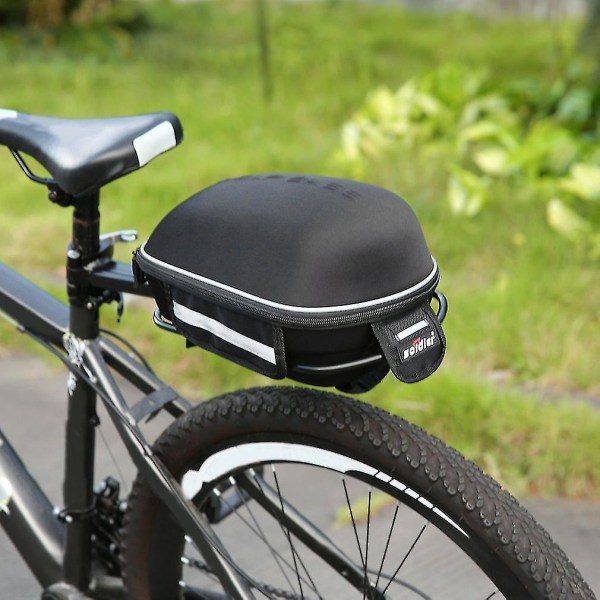 Vattentät Hard Shell-Väska för Bakre Sitsram på Cykel