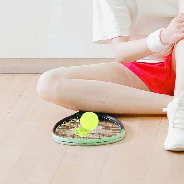 Tennis træningsbold erstatningsbolde til træning med elastisk reb bærbar