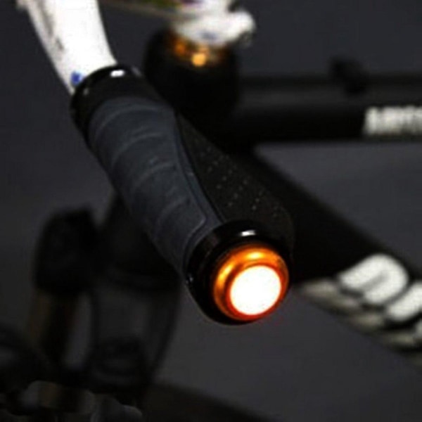 Cykelstyr Endeprop LED Lys Blinklys Lampe