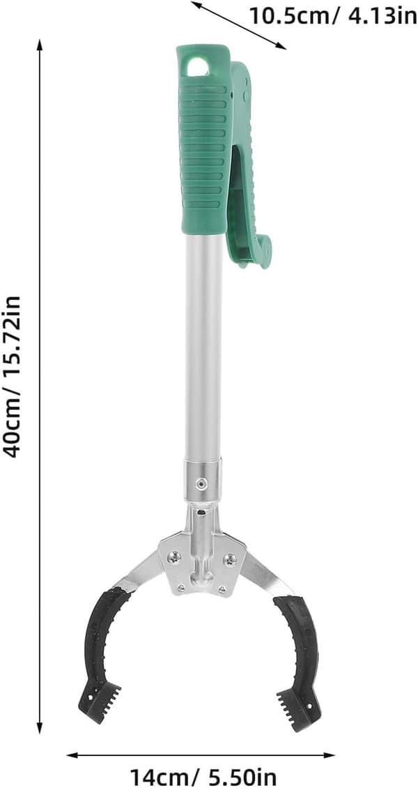 40 cm søppelgriper, plukkepinne med bærbar lettvektsdesign, solid avfallsplukker