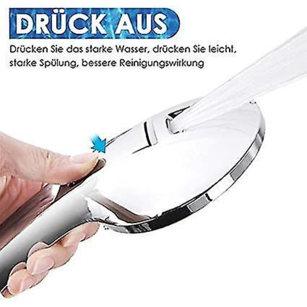 Handdusch ABS Teknisk Plast Silikon Stark Vatten