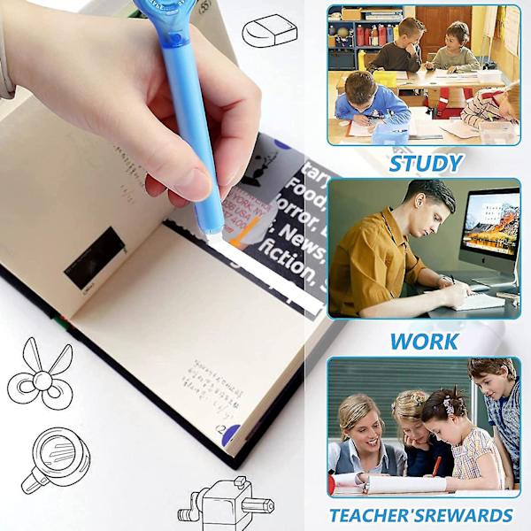 Rettelse Tape Pen, Rettelse Hvidt Udstrygningspen