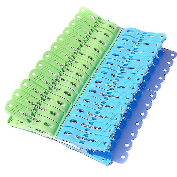 Klesklype Sterk Vindtett Tøy Klesklype Plast Klesklype (24stk)