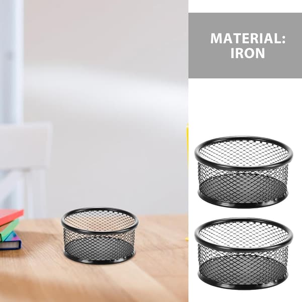 7 st. nätgemhållare med metallnätorganisatör