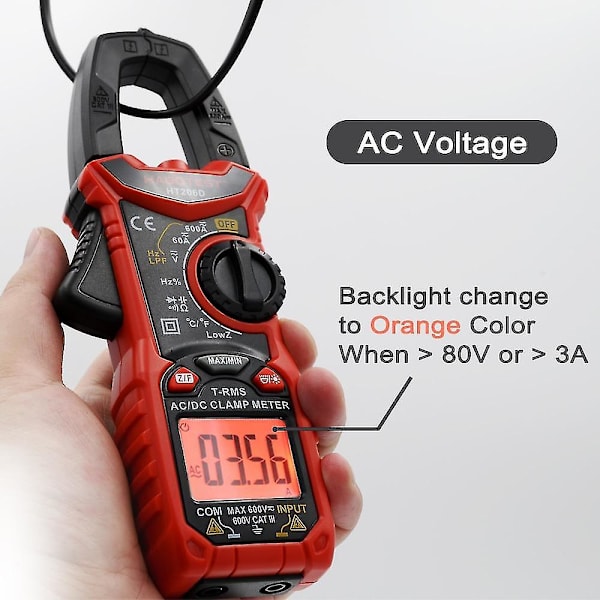 Habotest HT206D AC DC Digitaalinen Pihtimittari Monimittari