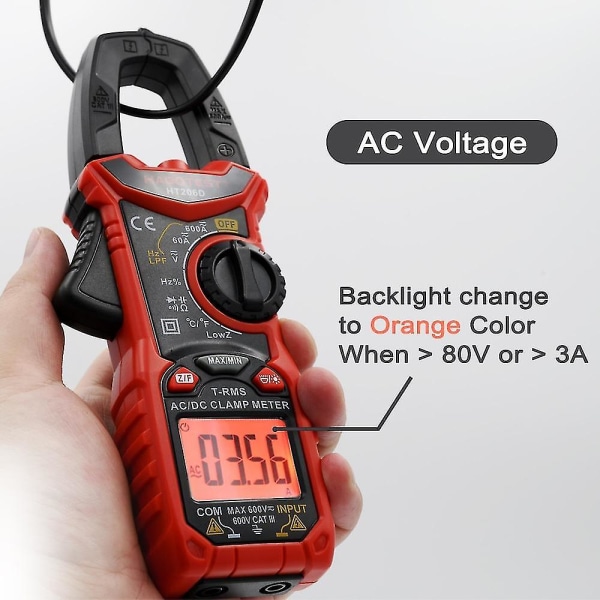 Habotest HT206D Digital Tångmätare Multimeter